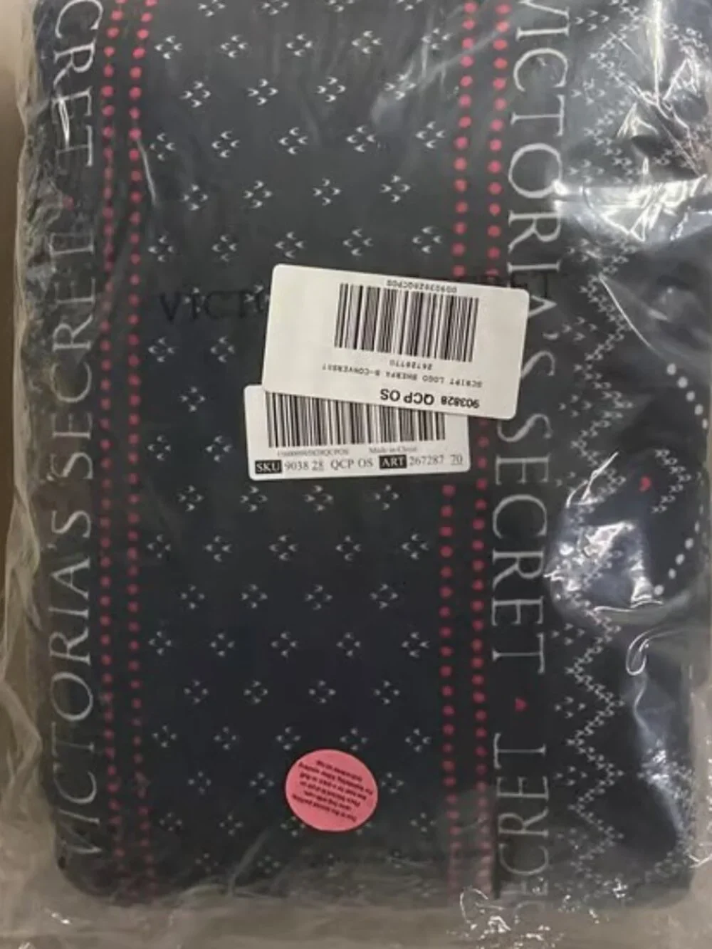 VICTORIA’S SECRET SHERPA Cozy Fleece Blanket HOLIDAY 2023, New Sealed